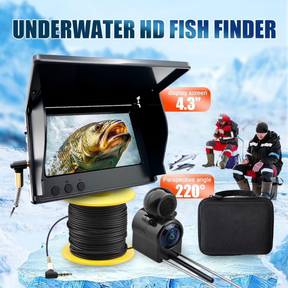Fish Finder Portable - 5-дюймовая подводная камера для рыбалки 1000TVL