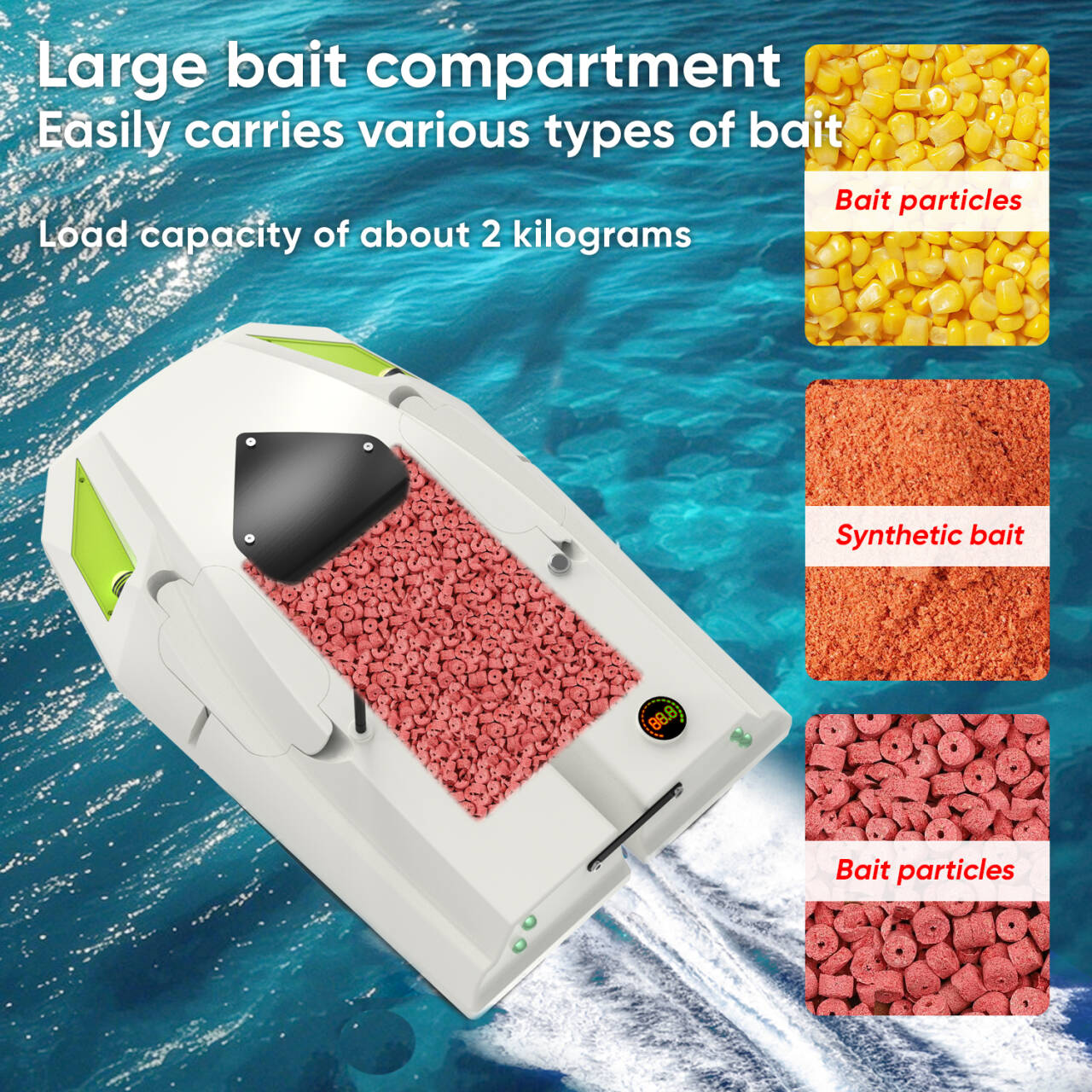 100 GPS прикормочный катер для – обзор и цена Fishing Gps