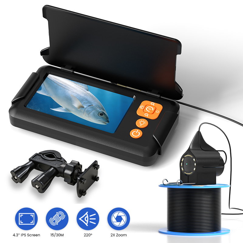 Рыболовная камера с экраном 4, – обзор и цена Fish Finder Cable
