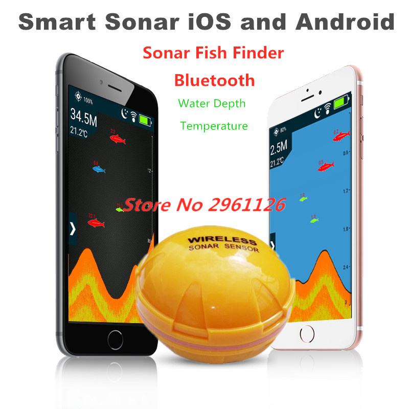 Беспроводной эхолот, портативн – обзор и цена Fish Finder Portable