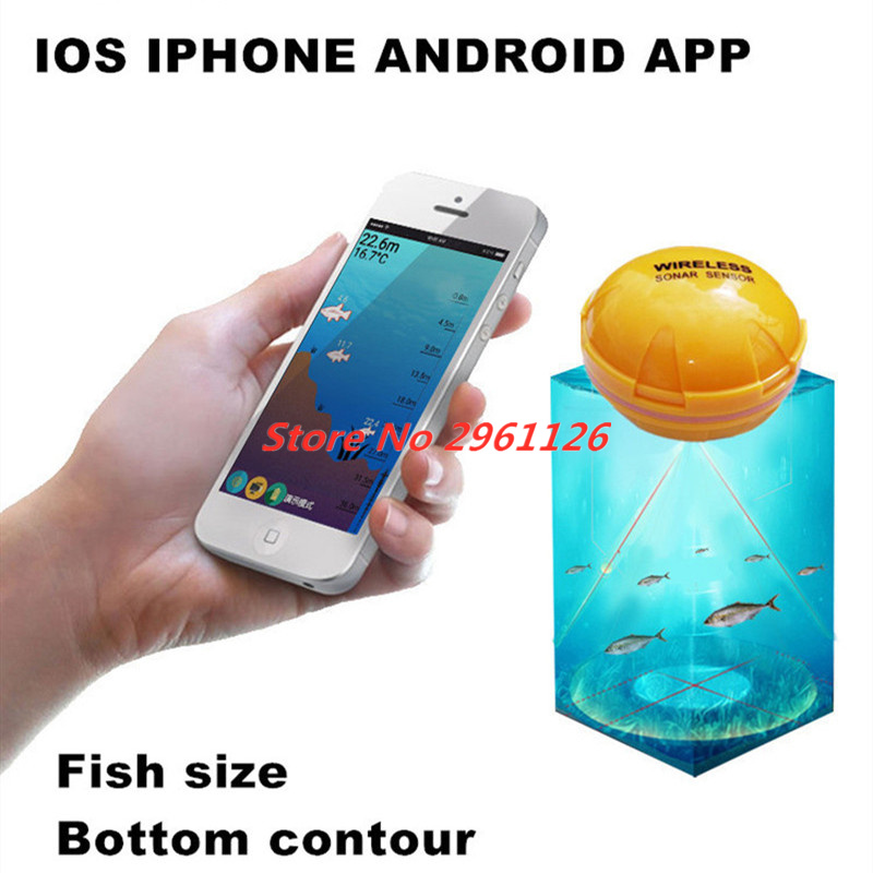 Беспроводной эхолот, портативн – обзор и цена Fish Finder Portable