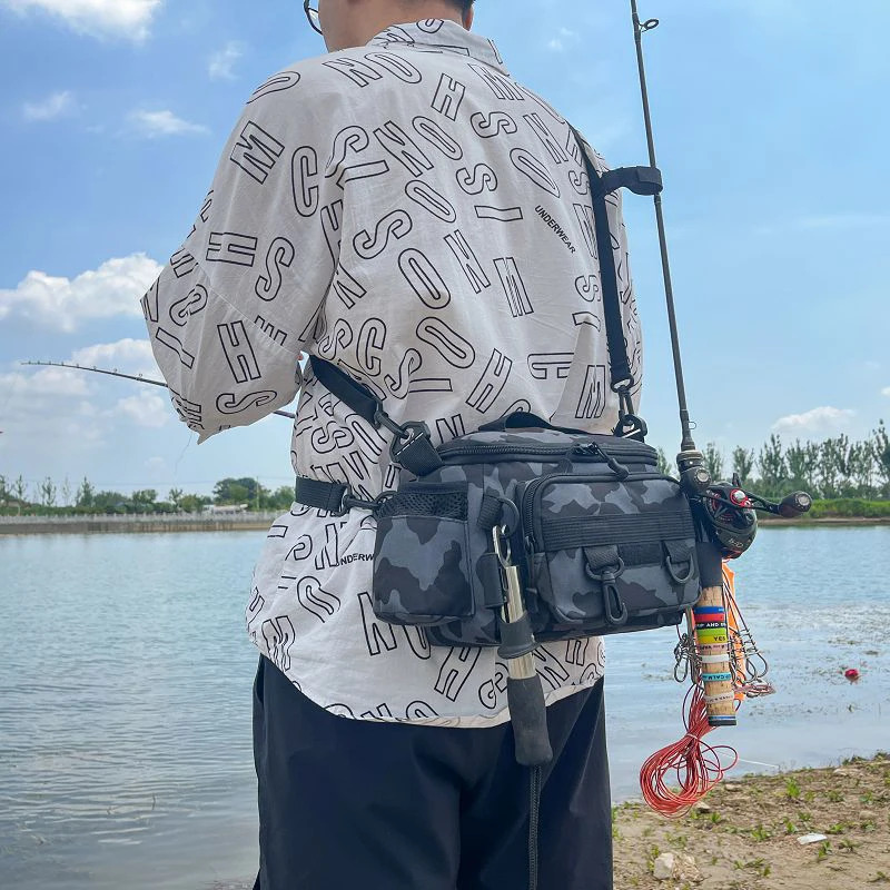 Черная поясная сумка для хране – обзор и цена Fish Finder Case