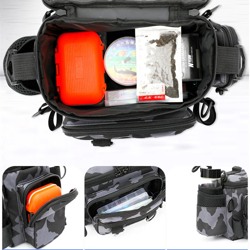 Черная поясная сумка для хране – обзор и цена Fish Finder Case