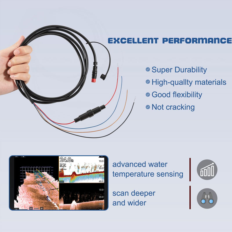 010-12199-04 Кабель питания/да – обзор и цена Fish Finder Cable